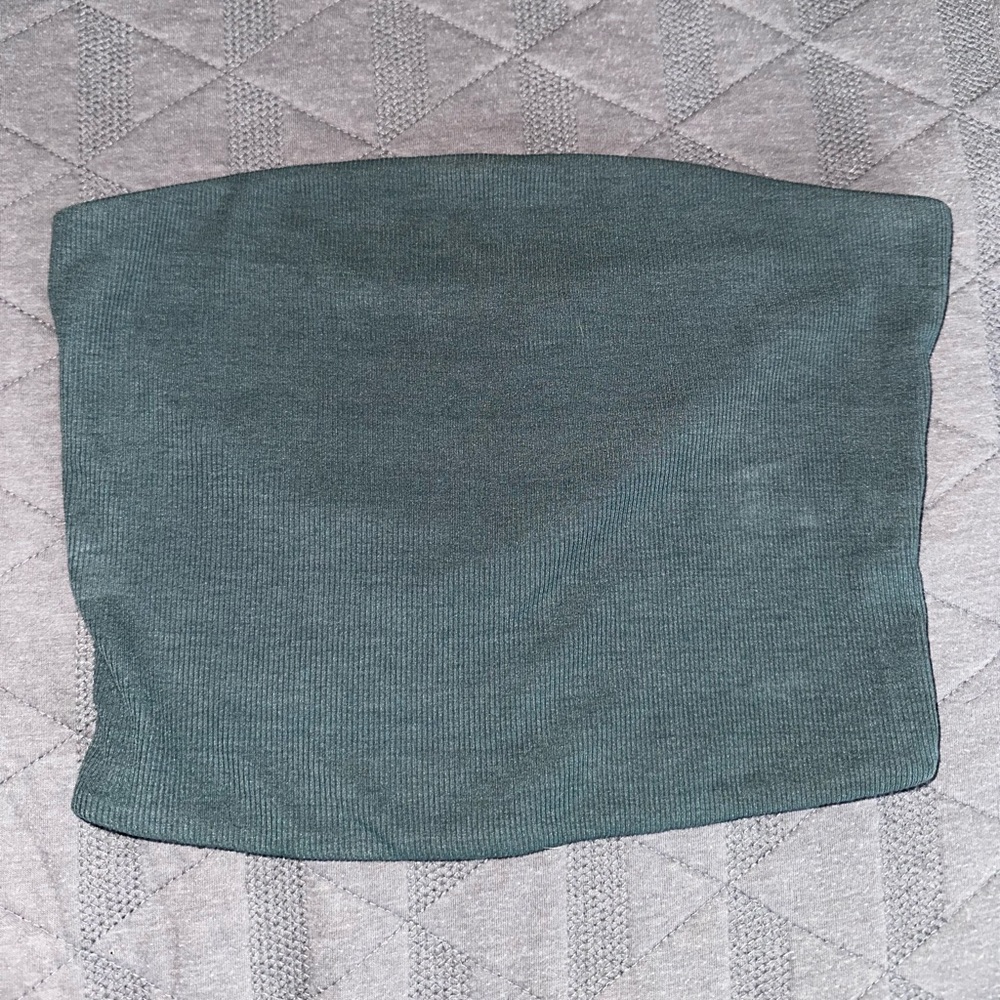 Illa Illa Forrest Green Tube Top